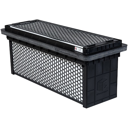 Baldwin Filters Engine Air Filter, Rectangular, 10-1/2" H PA32002